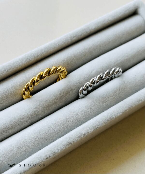 316L Rope Ring