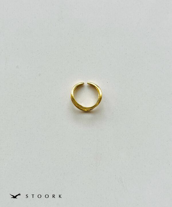 【再入荷】s925 Double Line Ring