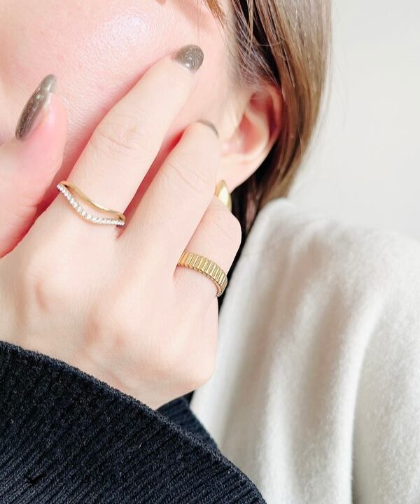【再入荷】Double V Ring