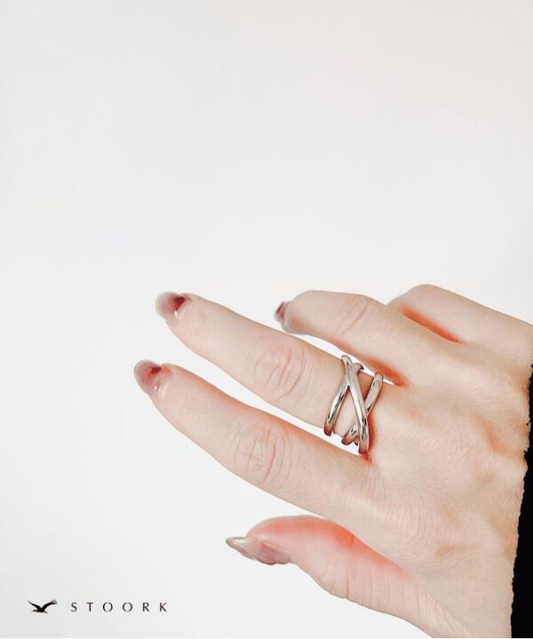 【再入荷】Multi Cross Ring