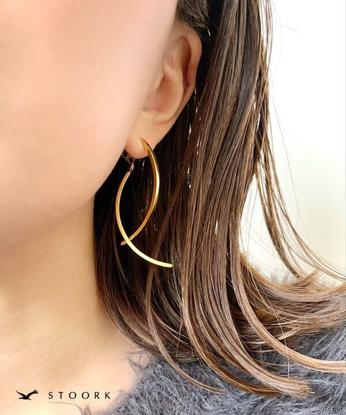 Cross Long Pierce | 金属アレルギー対応アクセサリー通販ショップ