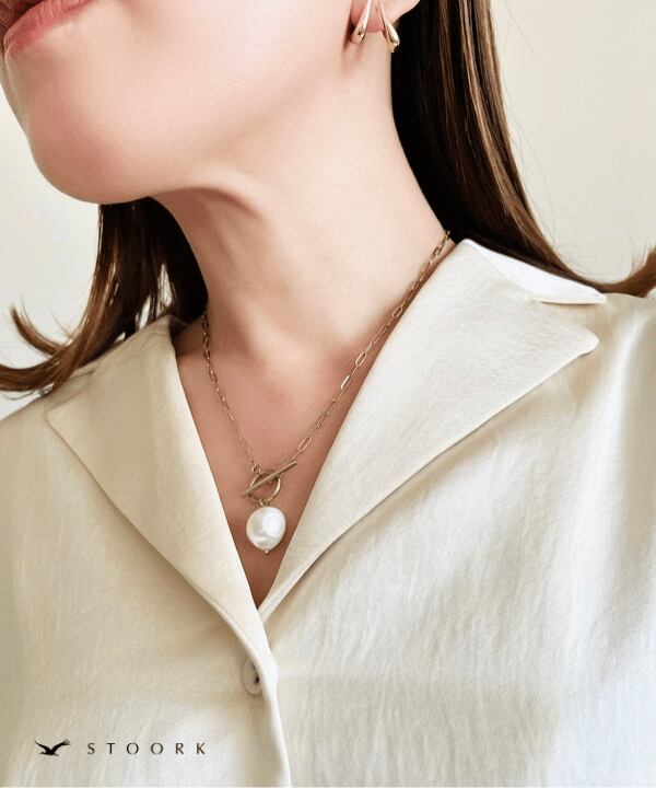 【再入荷】Mantel Pearl Necklace