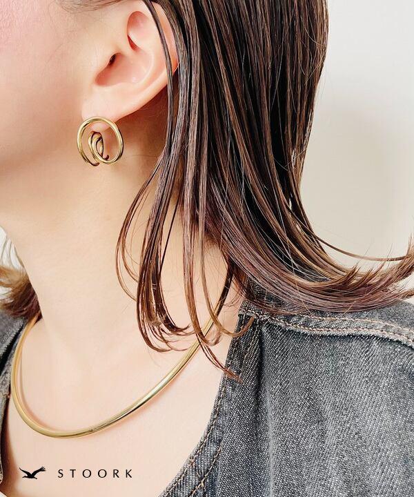 【再入荷】316L Round And Round Pierce