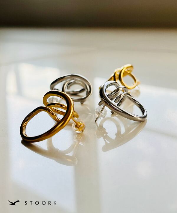 【再入荷】316L Round And Round Pierce