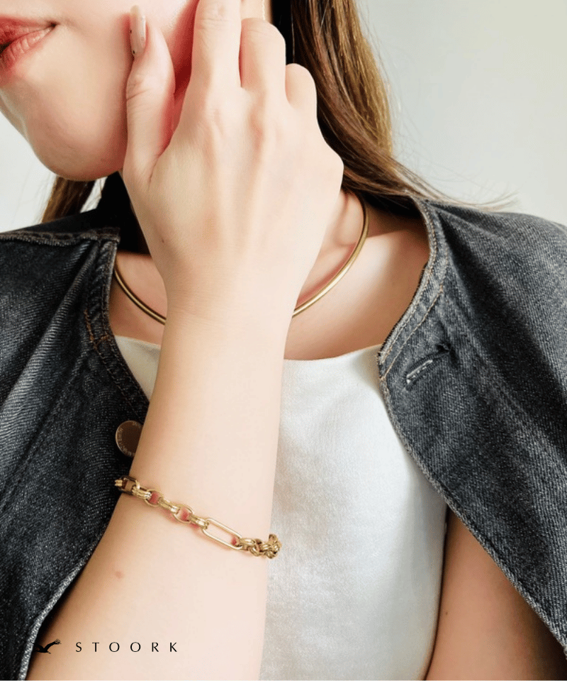 アクセサリー Figaro Wide Chain Bracelet ANTIDOTE BUYERS CLUB(アンチドートバイヤーズクラブ) Figaro