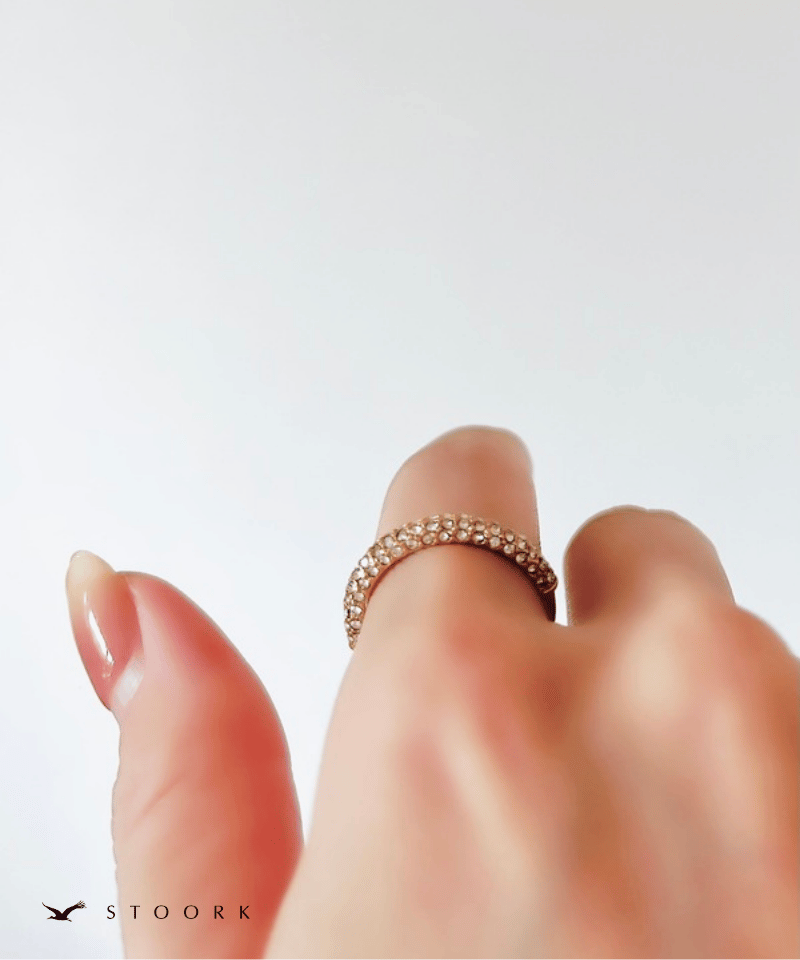 Half Eternity Fat Ring - stoork