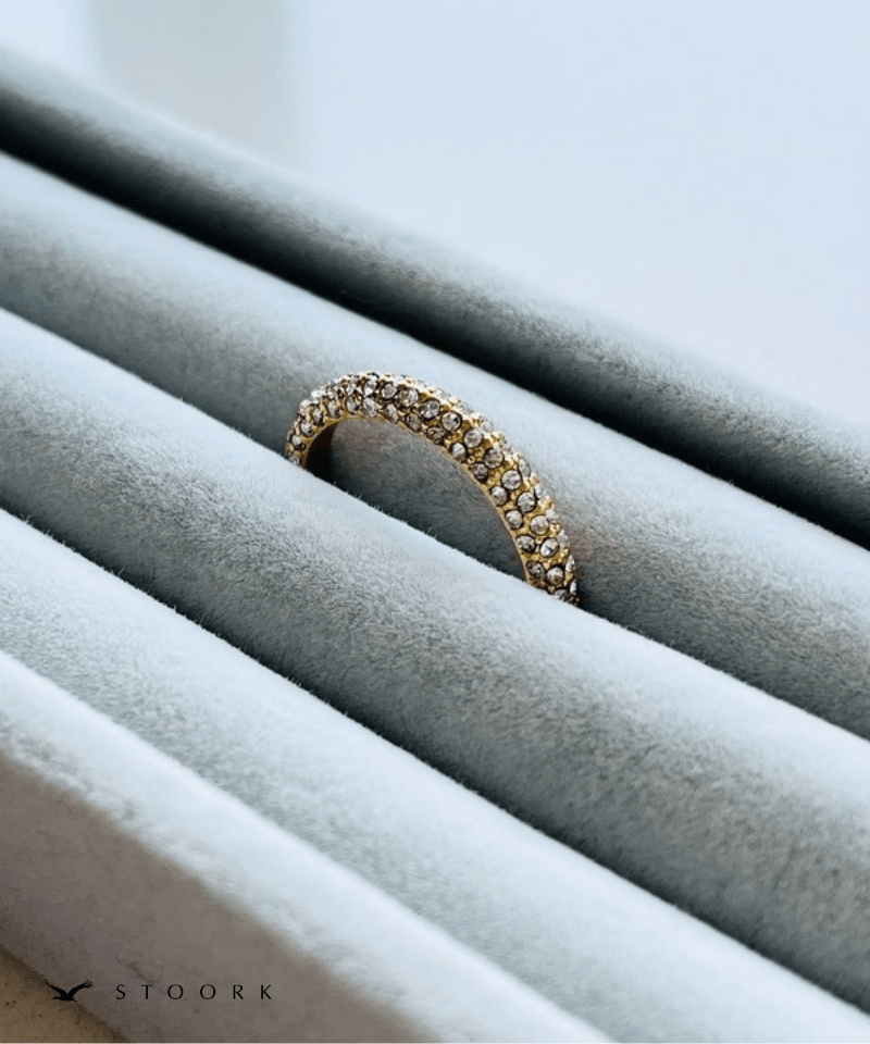 Half Eternity Fat Ring - stoork