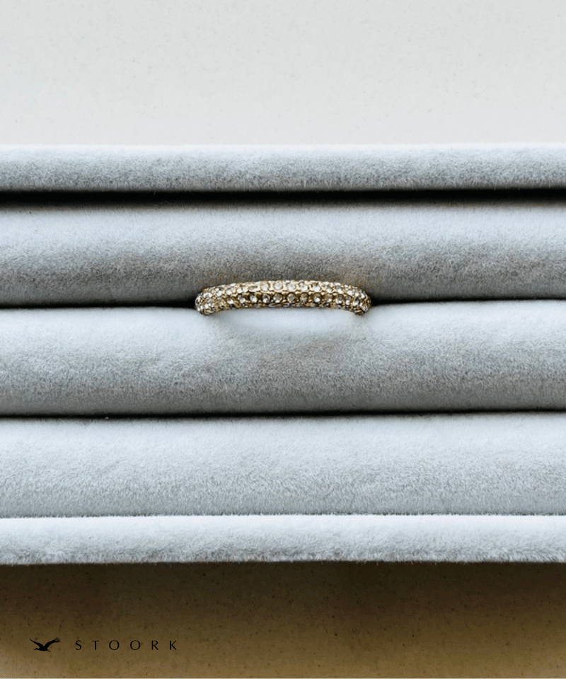 Half Eternity Fat Ring - stoork