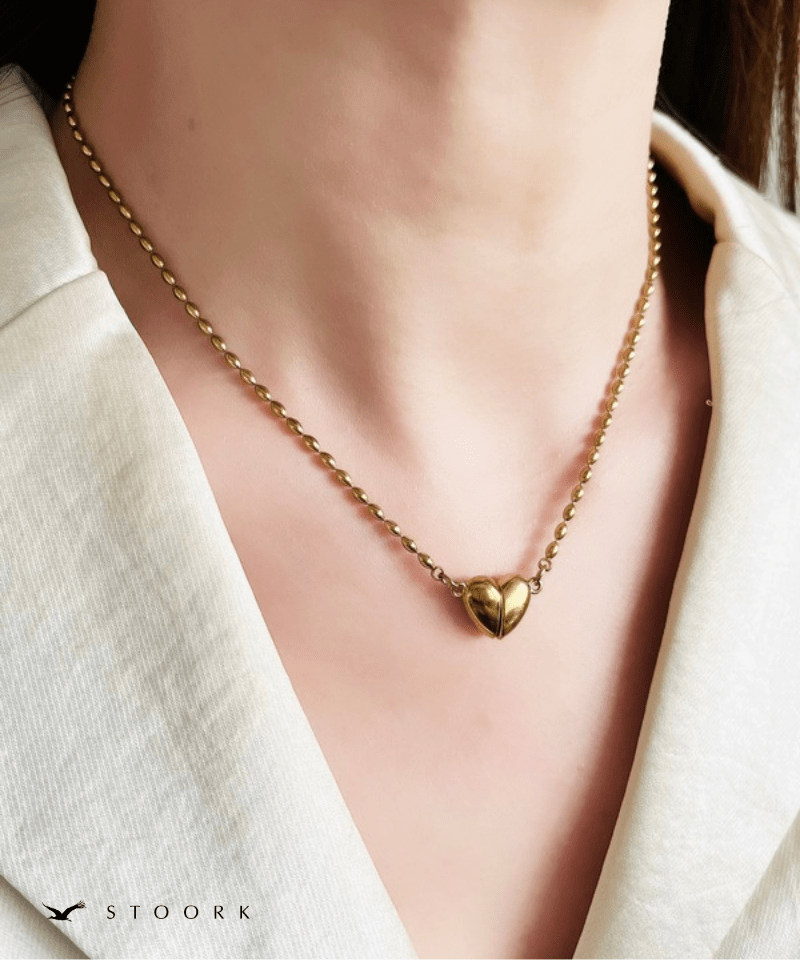 Heart Magnet Necklace - stoork