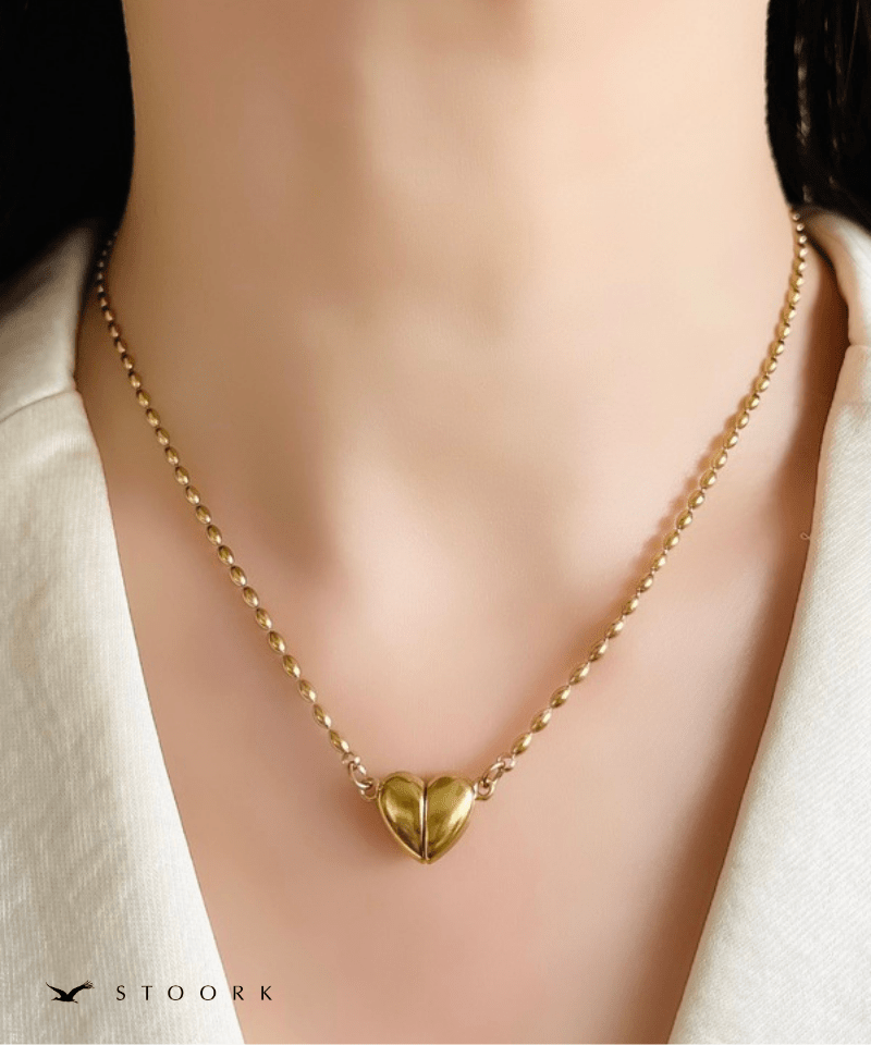 Heart Magnet Necklace - stoork