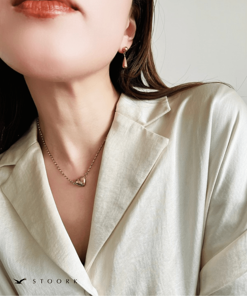Heart Magnet Necklace - stoork