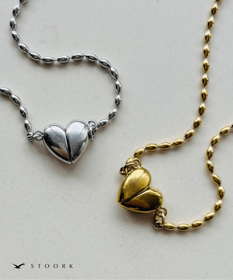 Heart Magnet Necklace - stoork