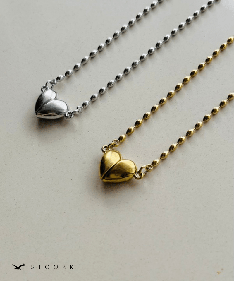Heart Magnet Necklace - stoork