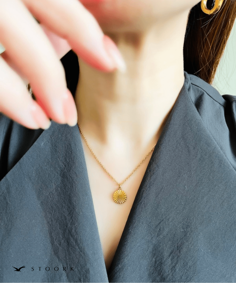 Jagged Circle Necklace - stoork