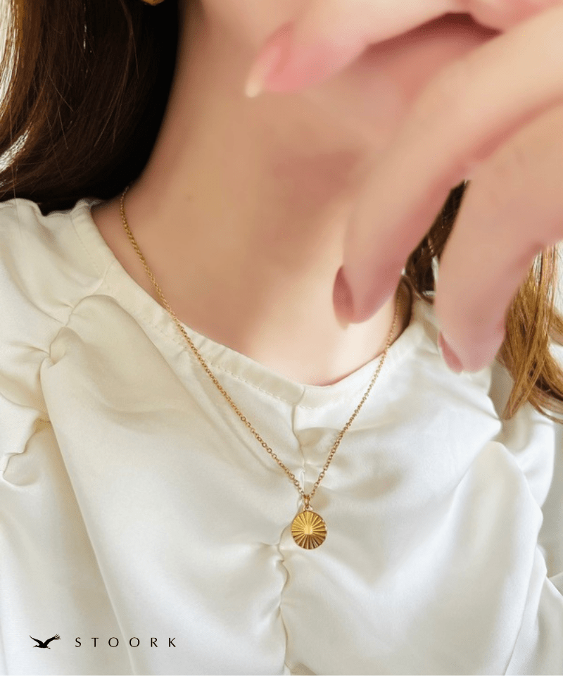 Jagged Circle Necklace - stoork