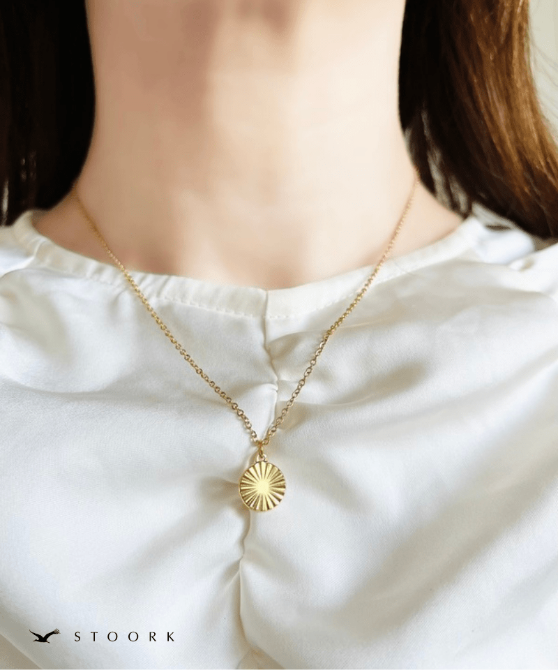 Jagged Circle Necklace - stoork
