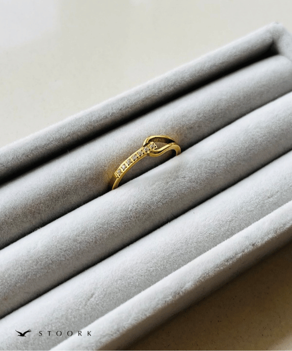 Knot Zircon Ring - stoork