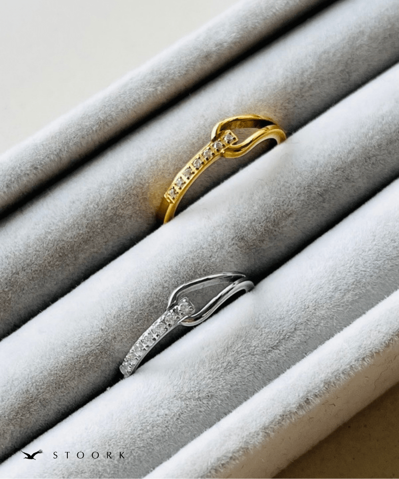 Knot Zircon Ring - stoork