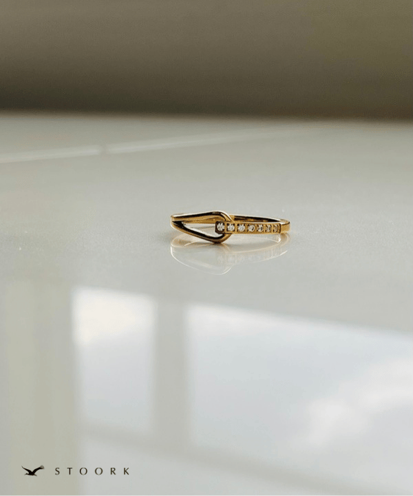 Knot Zircon Ring - stoork