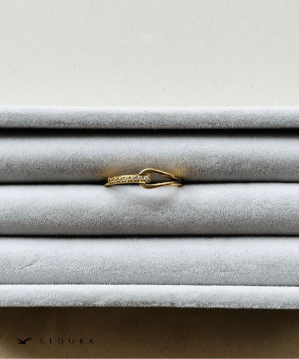 Knot Zircon Ring - stoork