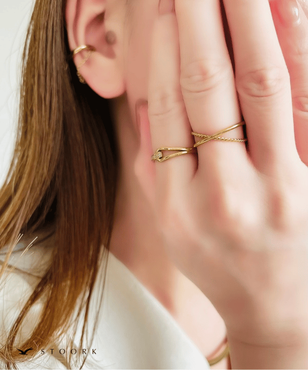 Knot Zircon Ring - stoork