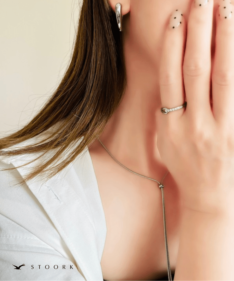 Knot Zircon Ring - stoork