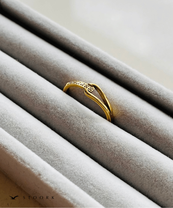 Knot Zircon Ring - stoork