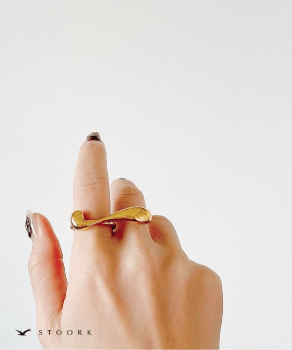 【再入荷】Layered Double Ring - stoork