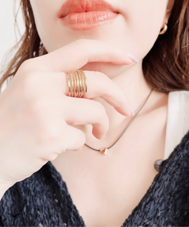 Layered Line Ring - stoork