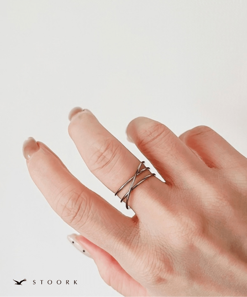 Layered Triple Ring - stoork
