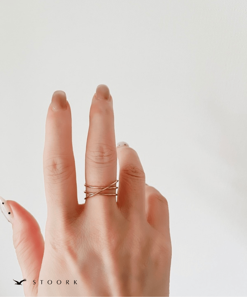 Layered Triple Ring - stoork