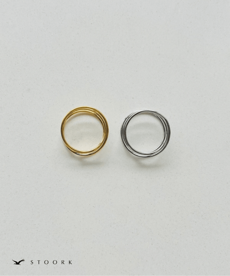 Layered Triple Ring - stoork