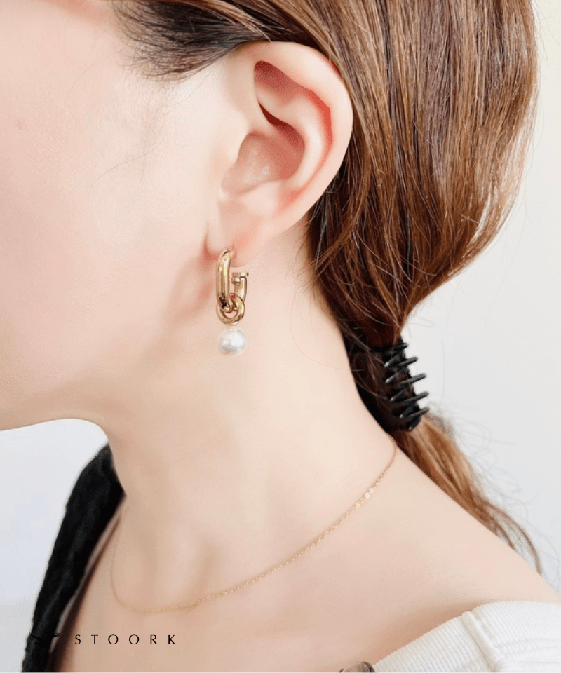 Link Curve Pearl Pierce - stoork