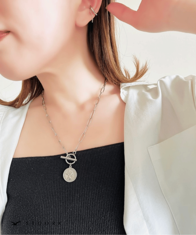 【再入荷】Mantel Coin Chain Necklace - stoork