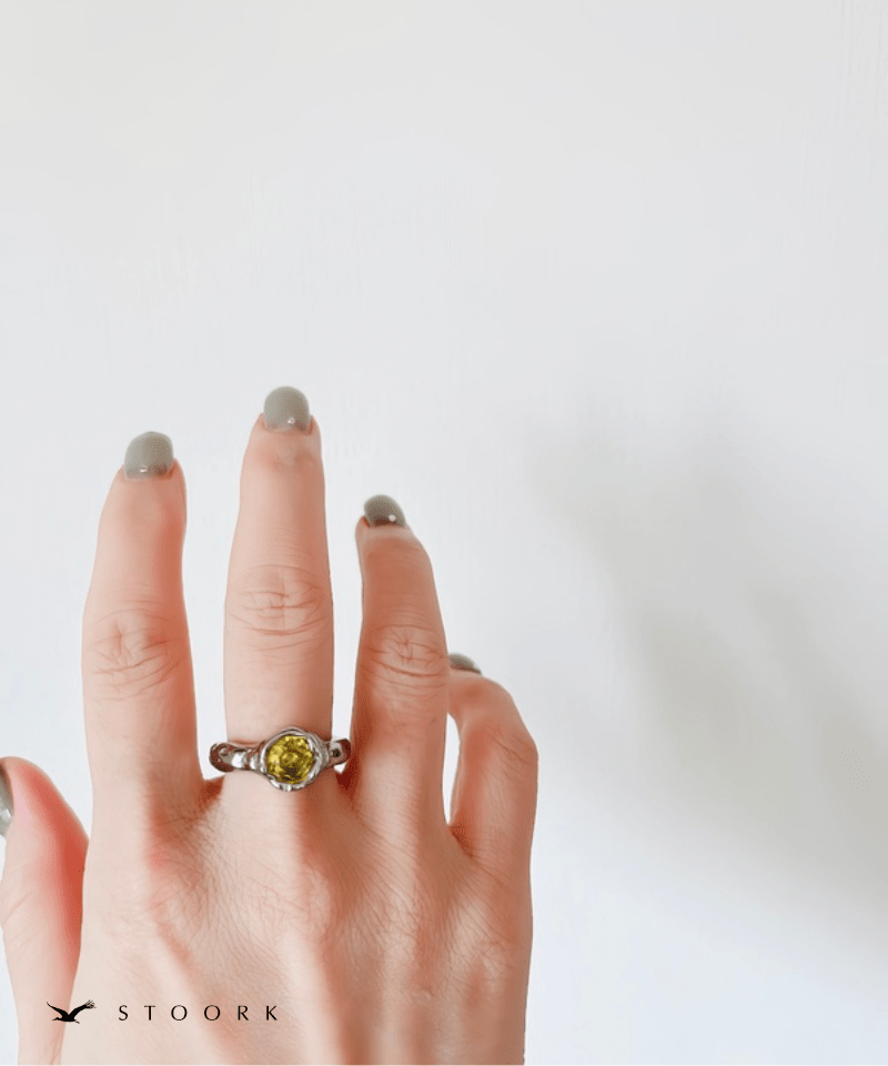 Melt Stone Ring - stoork