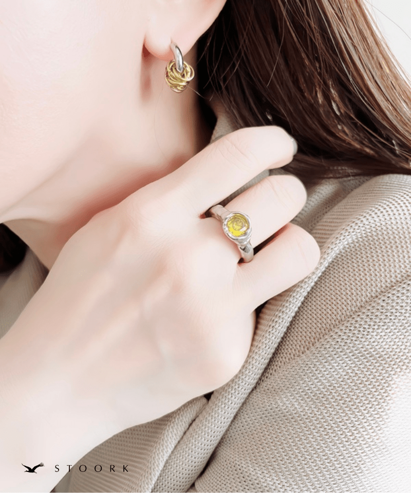 Melt Stone Ring - stoork