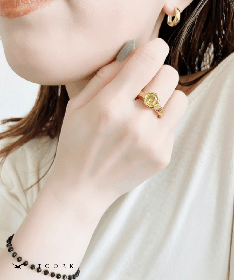 Melt Stone Ring - stoork