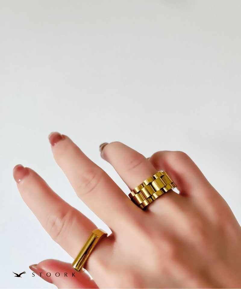 Metal Belt Ring - stoork