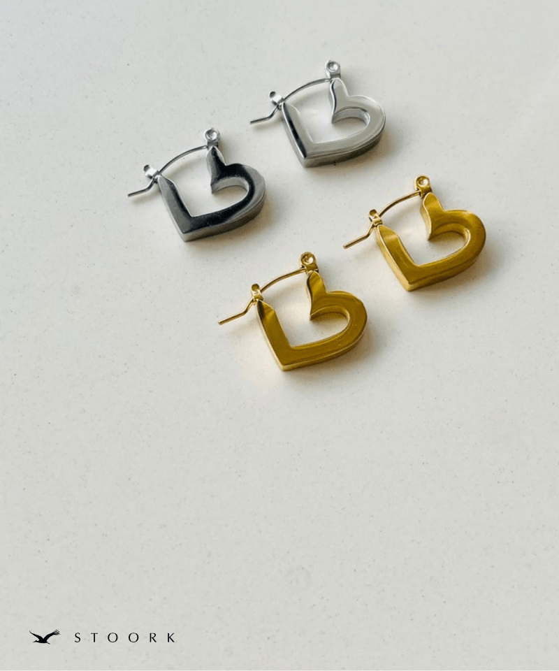 Mini Heart Hoop Pierce - stoork