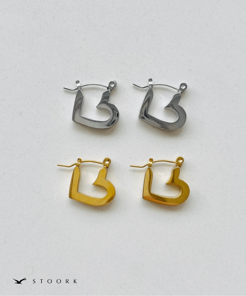 Mini Heart Hoop Pierce - stoork