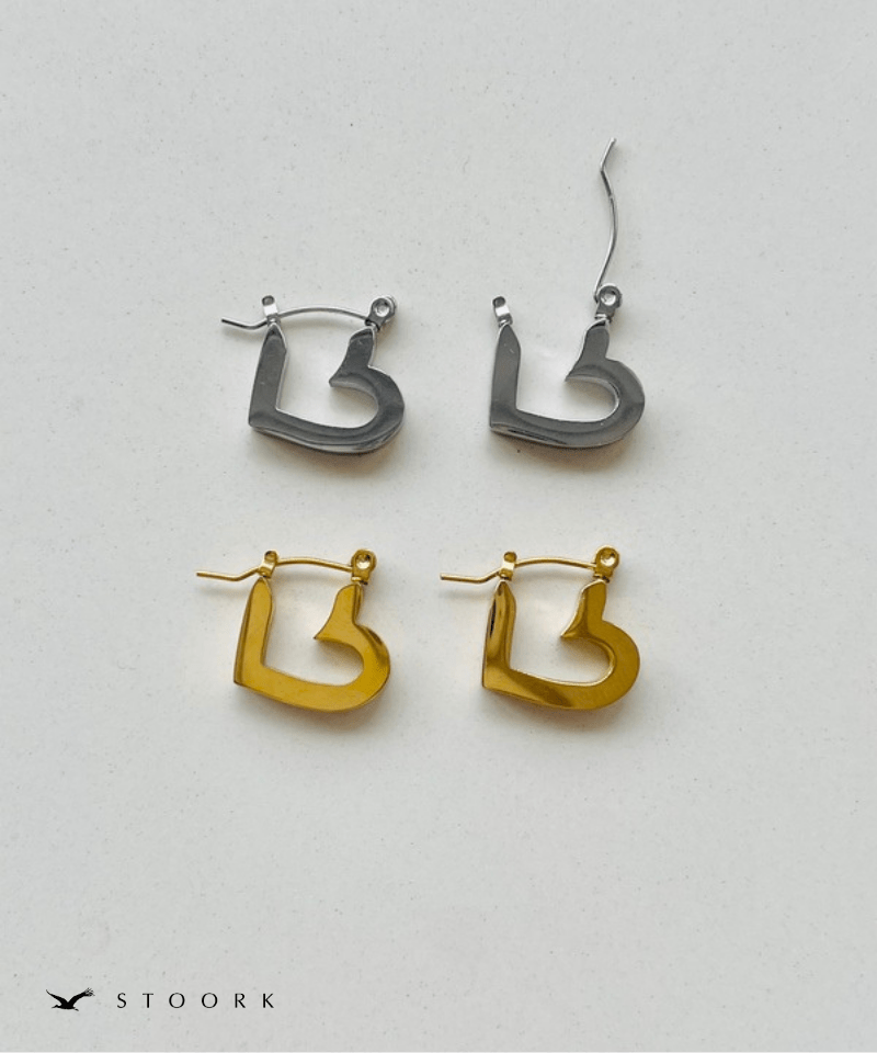 Mini Heart Hoop Pierce - stoork