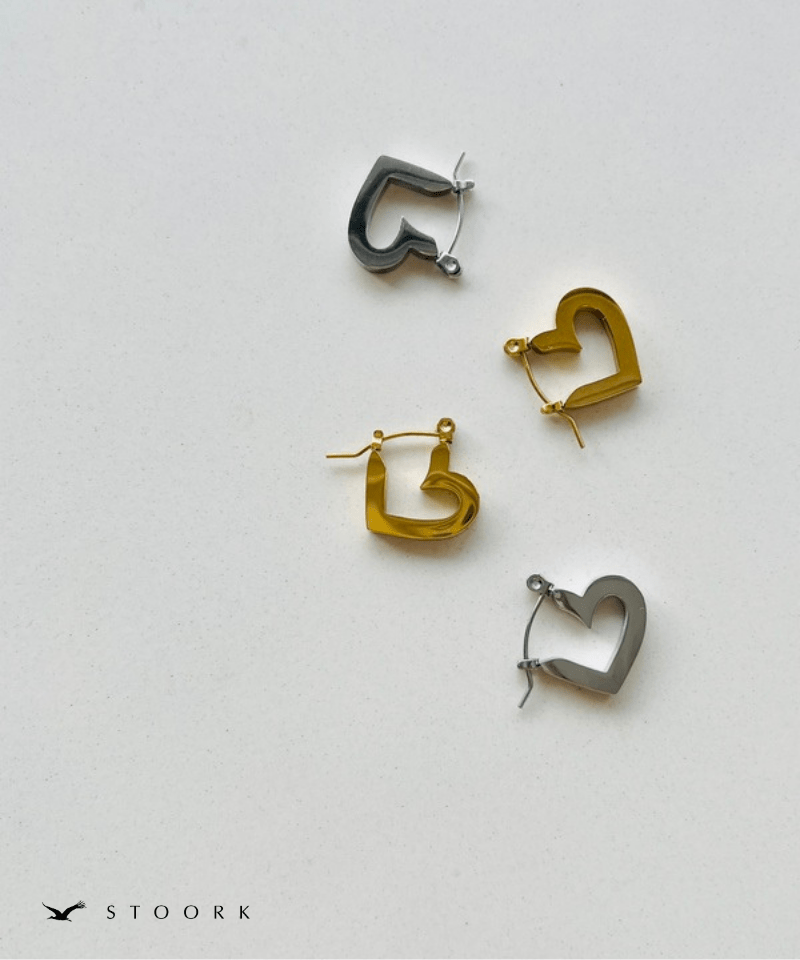 Mini Heart Hoop Pierce - stoork