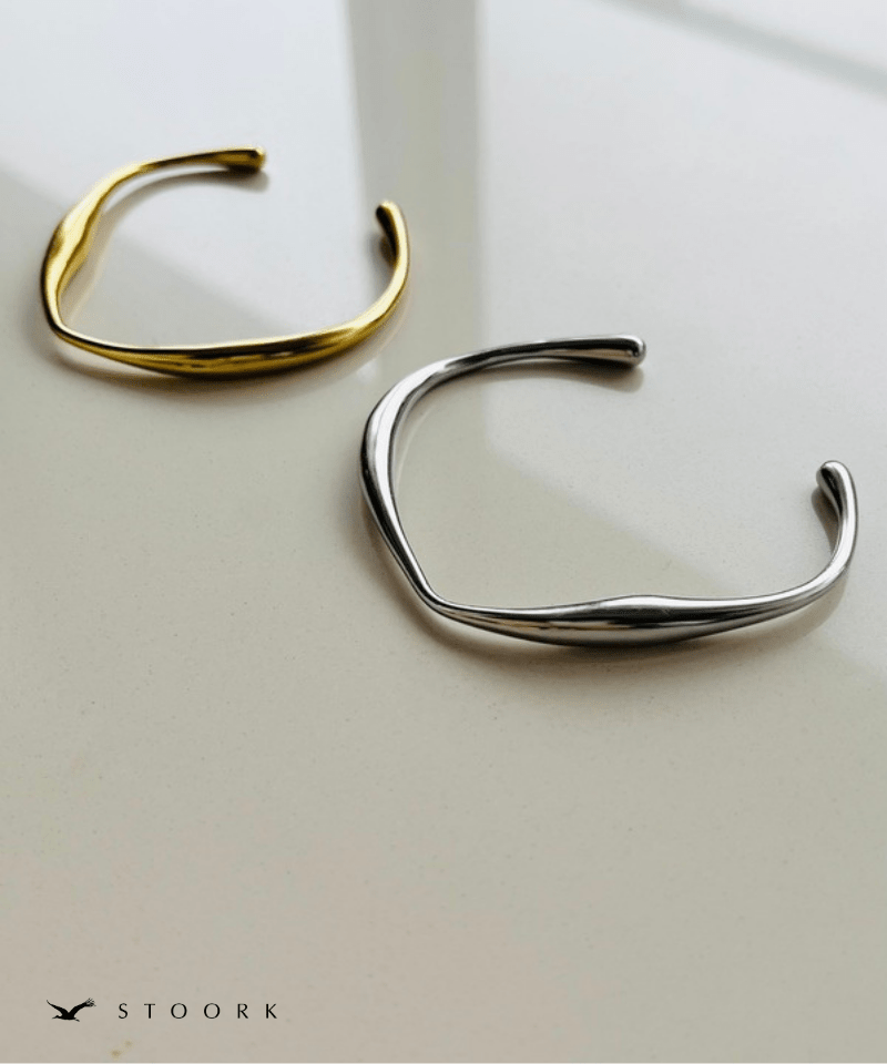 Minimal Nuance Open Bangle - stoork
