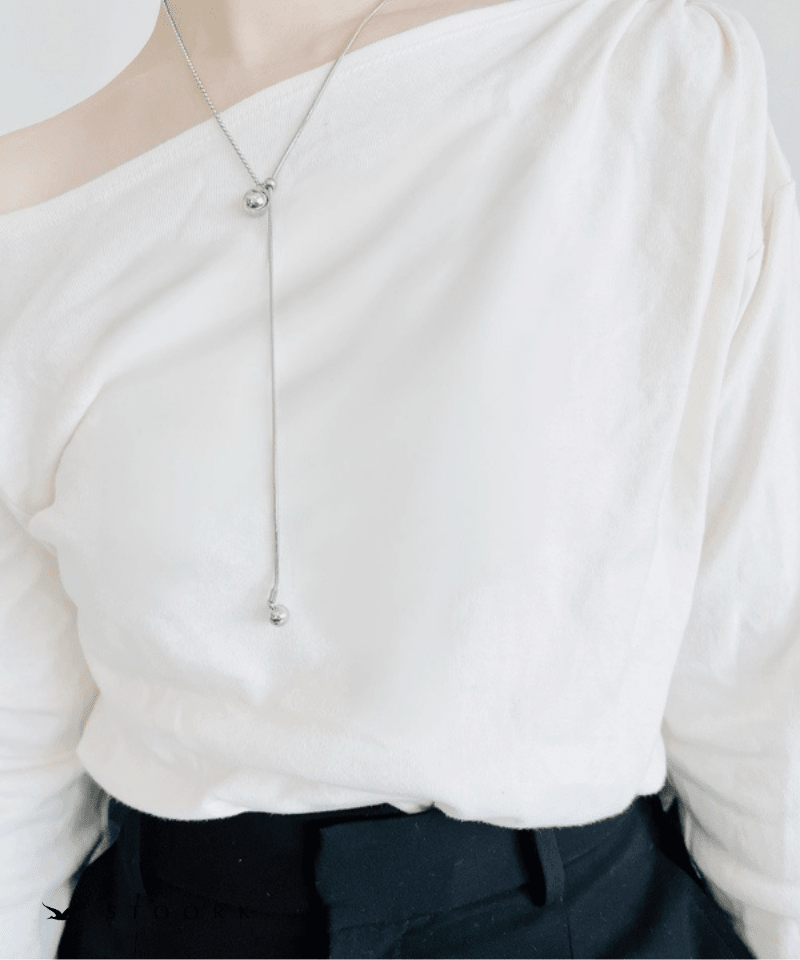Mixed Chain Ball Necklace - stoork