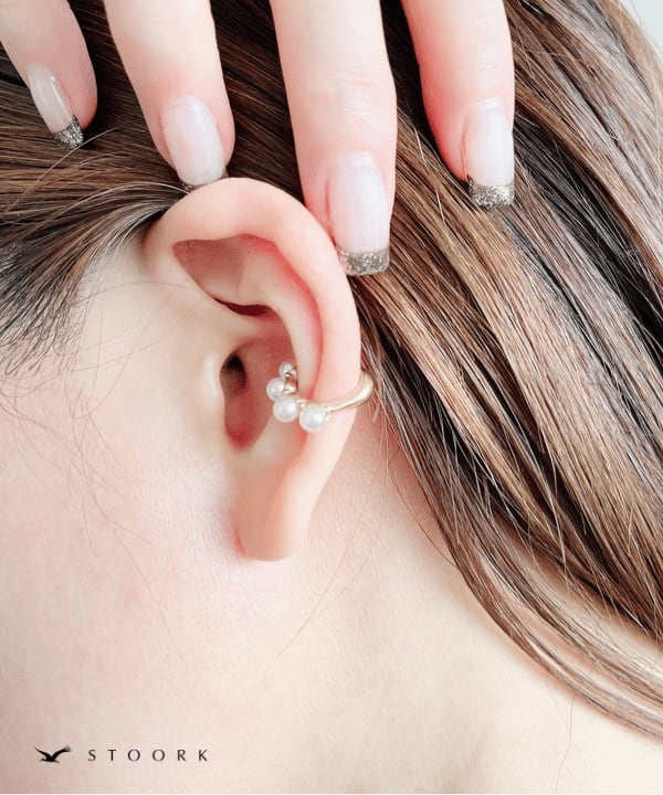 【再入荷】Mode Pearl Ear Cuff - stoork