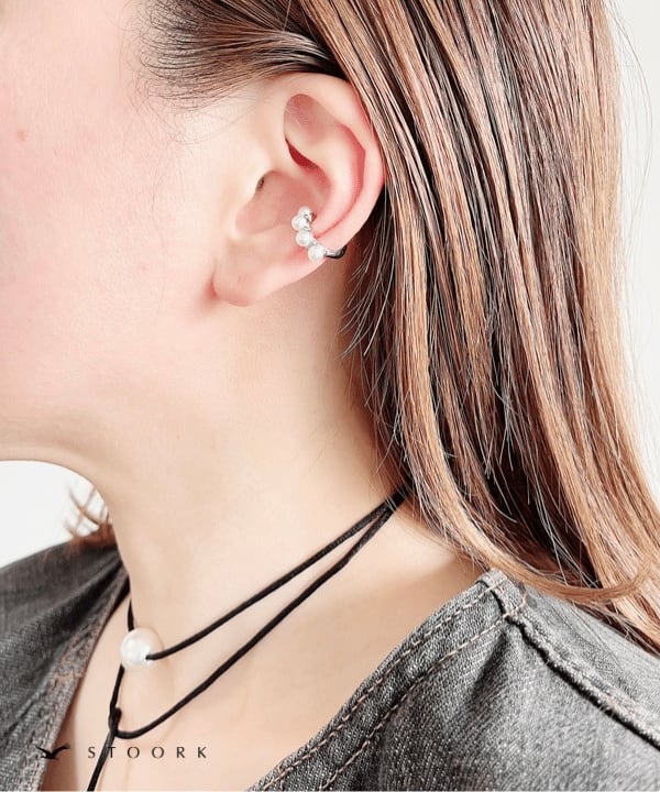 【再入荷】Mode Pearl Ear Cuff - stoork