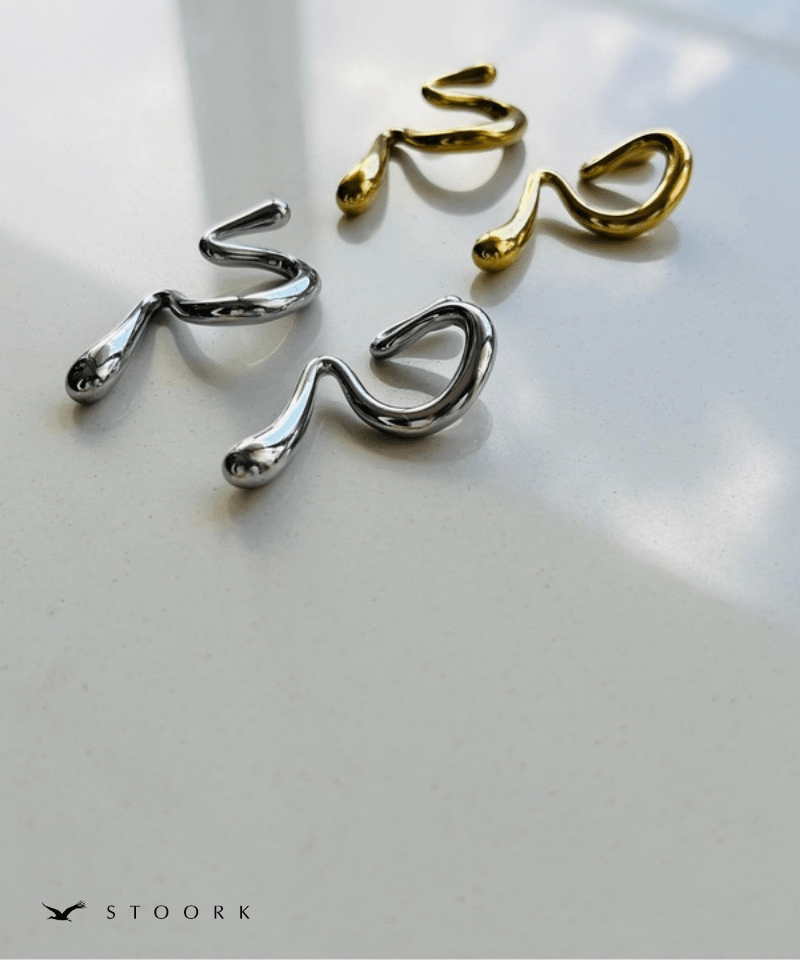 Nuance Wave Ear Cuff - stoork