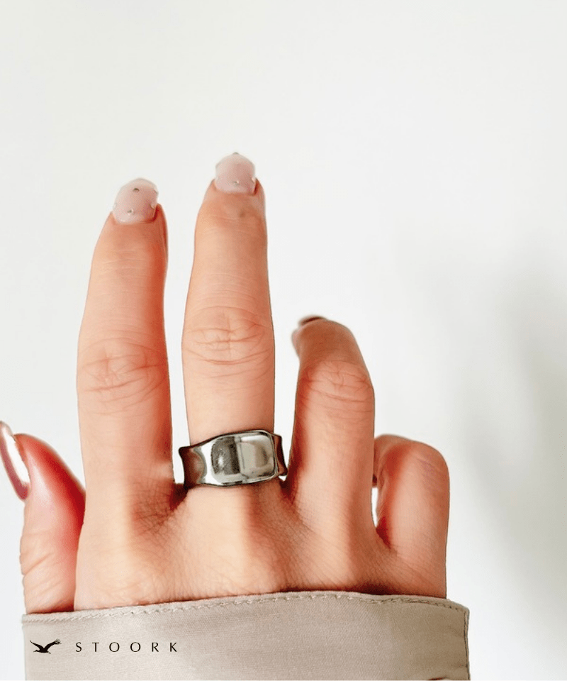 Nuance Wide Ring - stoork