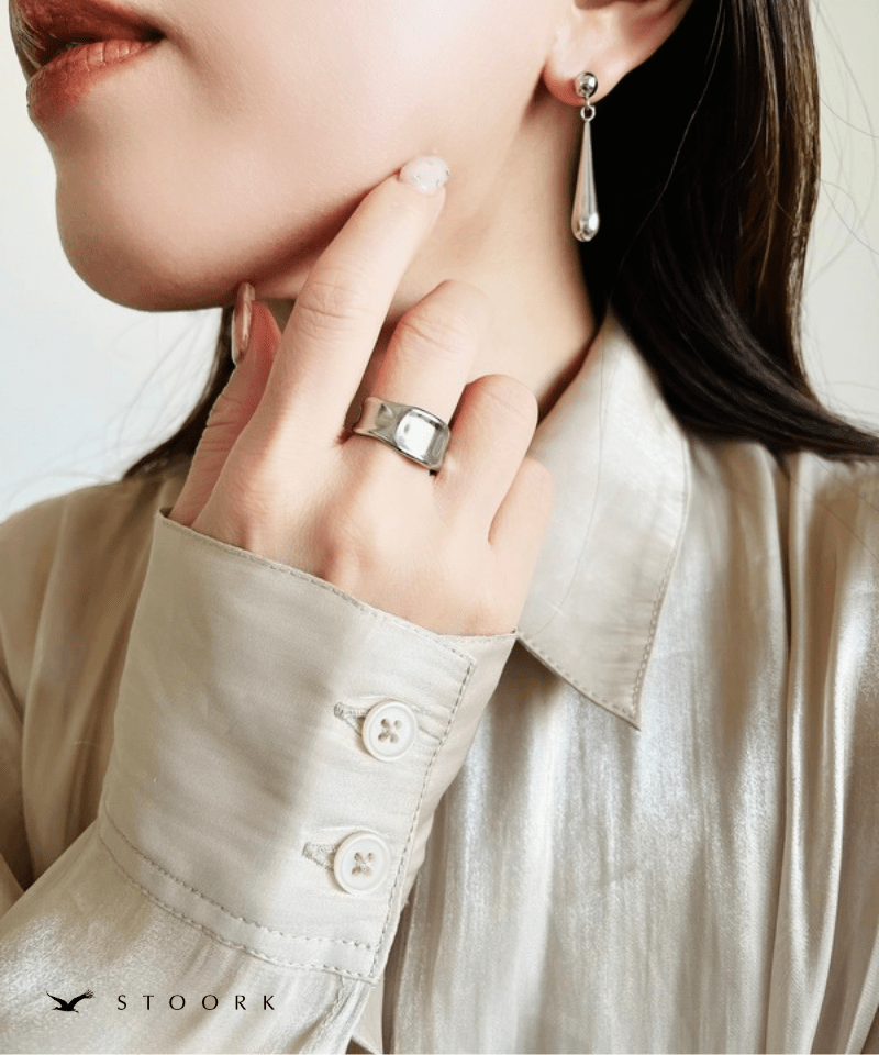 Nuance Wide Ring - stoork