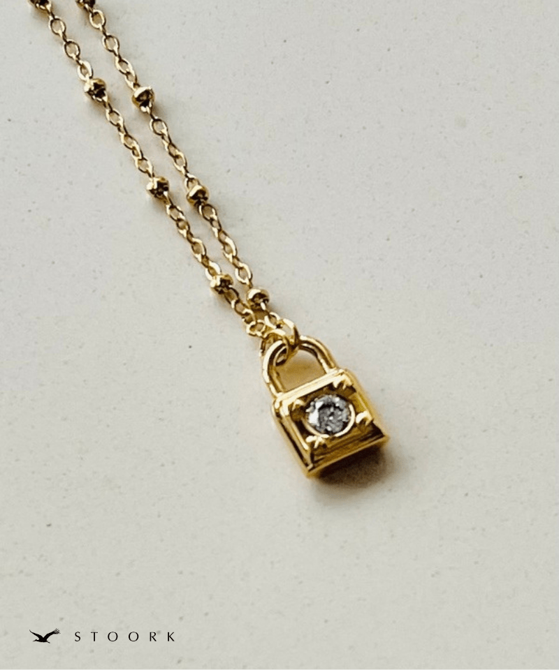 Padlock Top Necklace - stoork